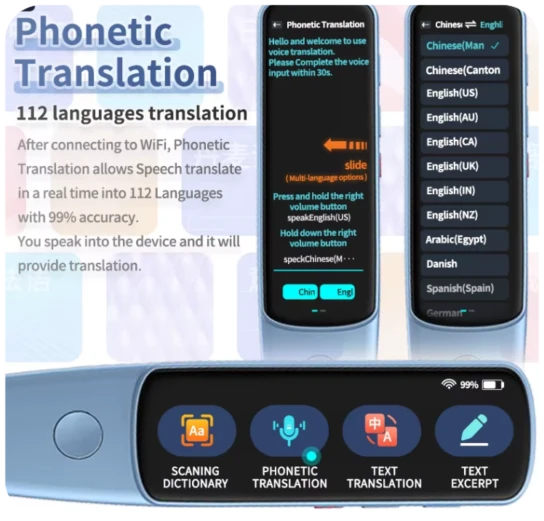 Skener-překladač Anobic ST2